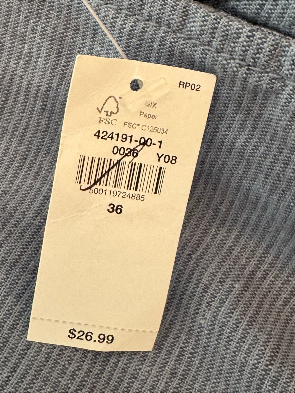 NWT Old Navy Linen Blend Flat Front Blue Slim Fit Shorts 8” Size 36 - Picture 4 of 8